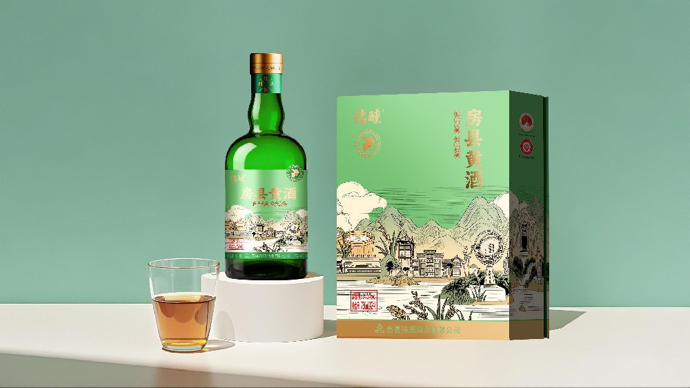 【佑醺】半甜型房县黄酒750ml*2瓶礼盒装
